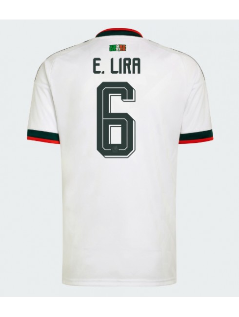 Mexiko Erik Lira #6 Auswärtstrikot WM 2026 Kurzarm Mexiko Erik Lira #6 Auswärtstrikot WM 2026 Kurzarm